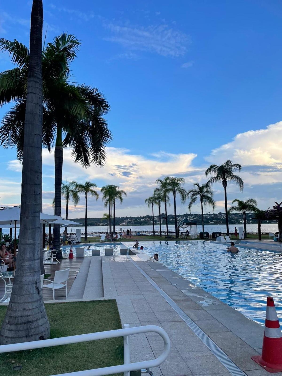 Estiloso Flat Brisas Do Lago Com Terraco ブラジリア エクステリア 写真