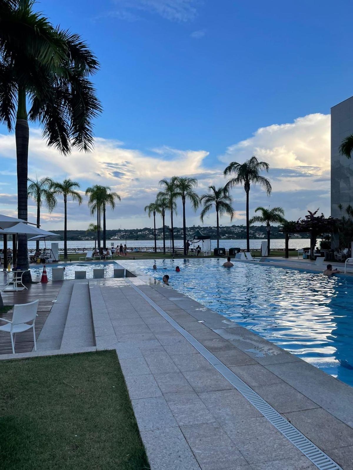 Estiloso Flat Brisas Do Lago Com Terraco ブラジリア エクステリア 写真